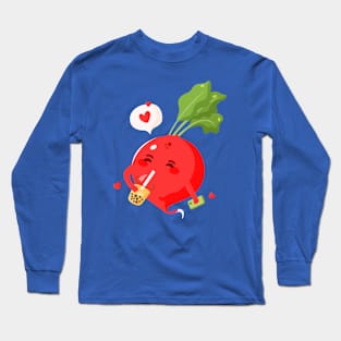 Beet Funny Boboa Long Sleeve T-Shirt